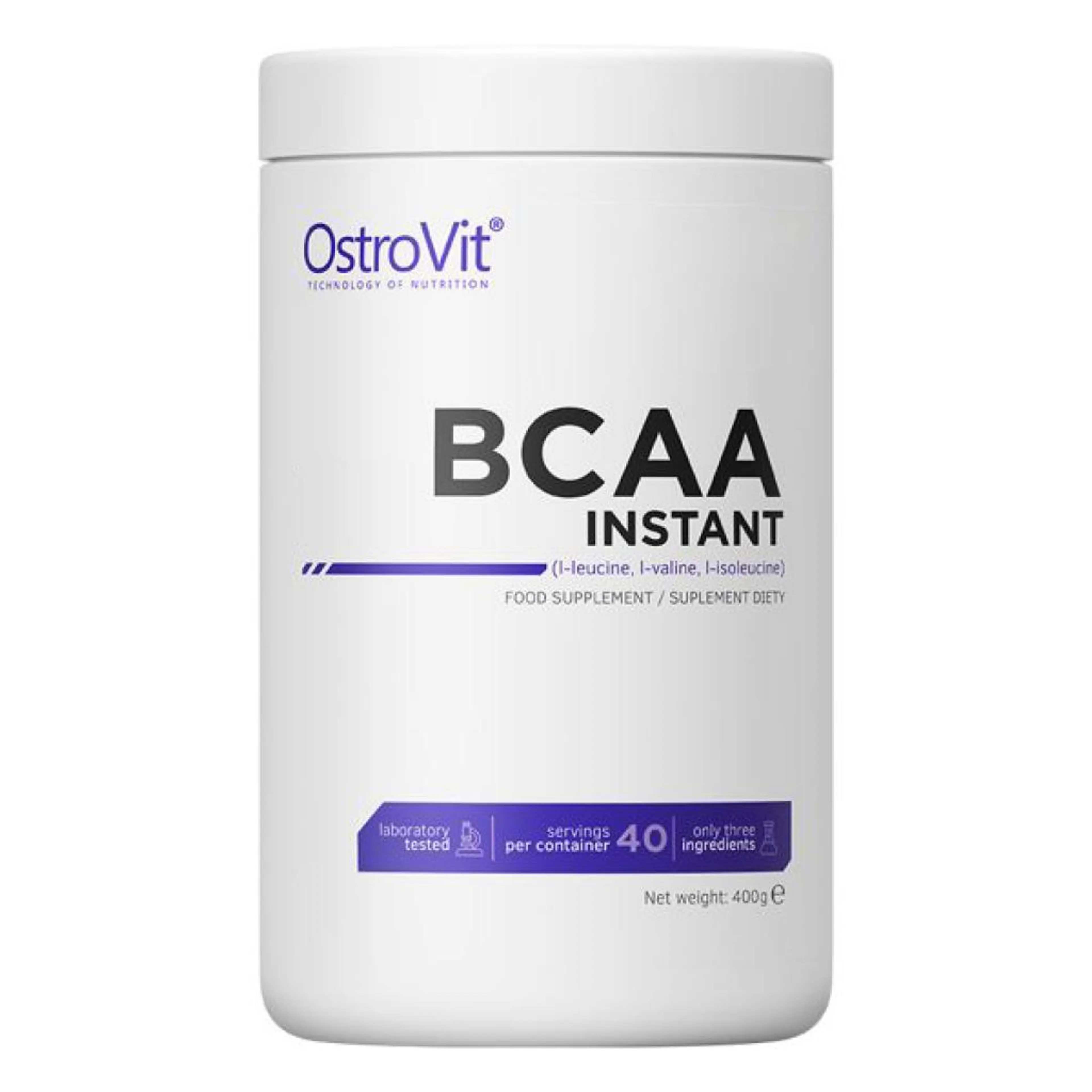 BCAA Instant Powder - 400 грма, Неовкусен