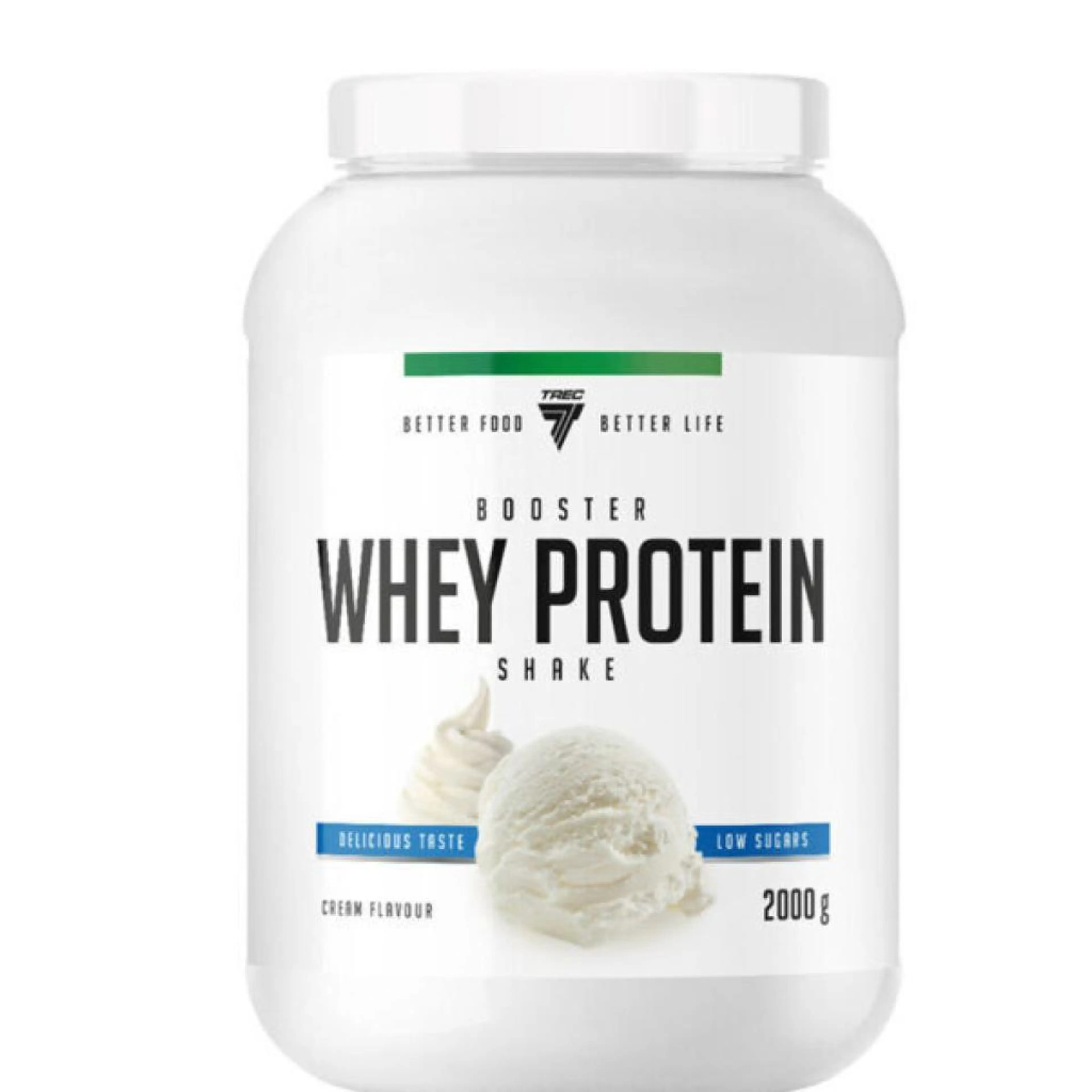 Booster Whey Protein - Крем, 700 грама