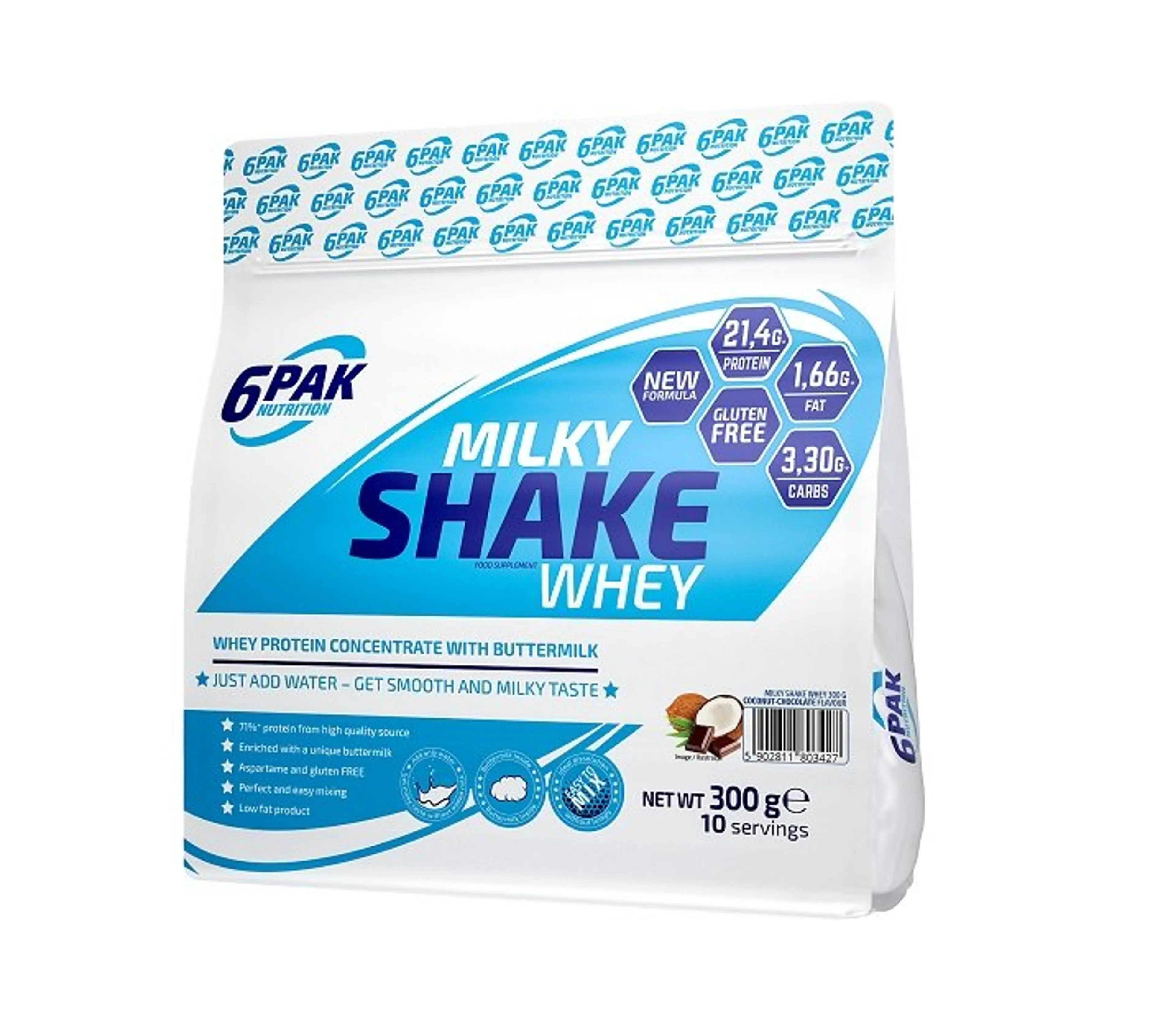 Milky Shake Whey - 300 грама, Шоколад