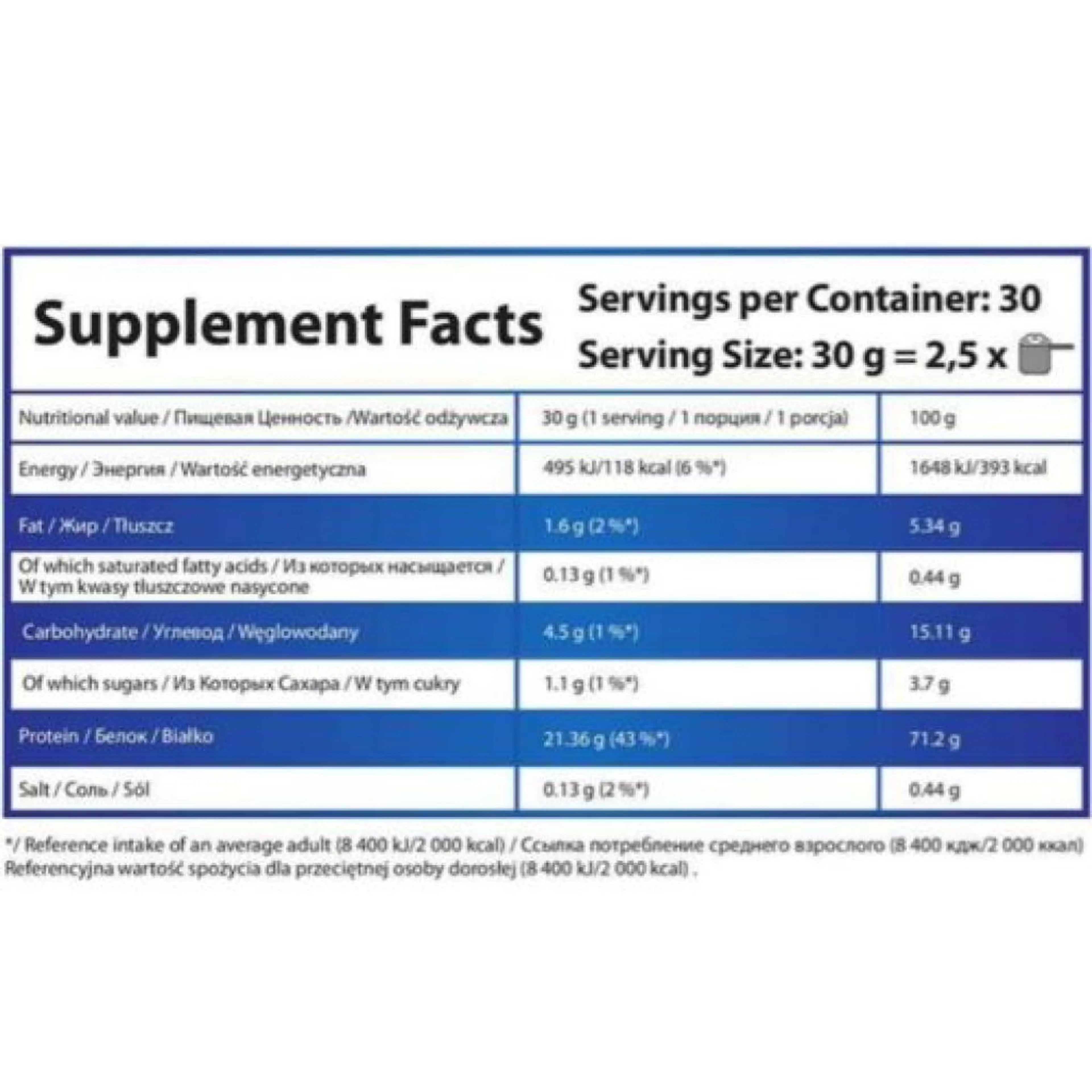 Whey PRO 2.0 - Ванилия, 2270 грама